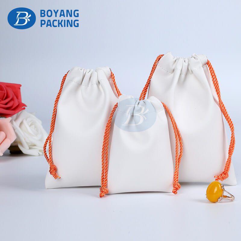 Pu jewelry pouch factory