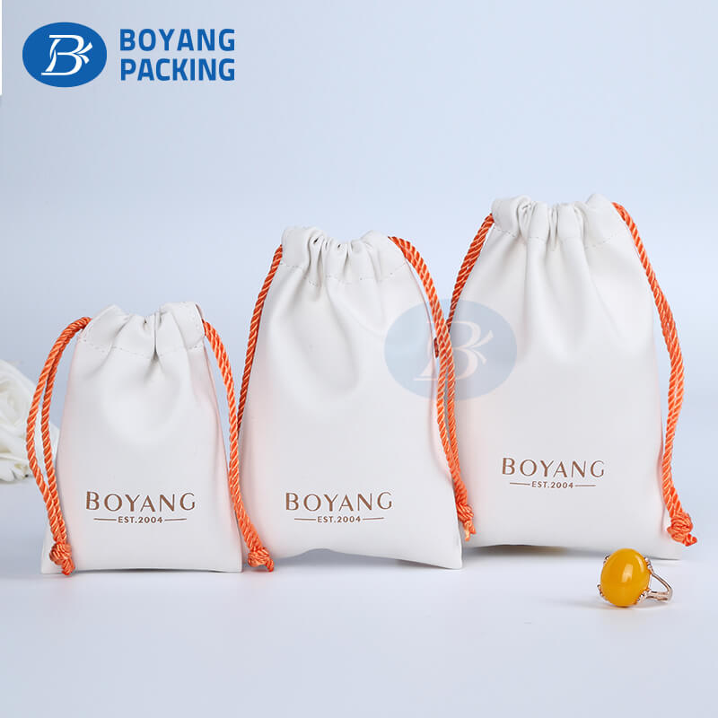Pu jewelry pouch factory