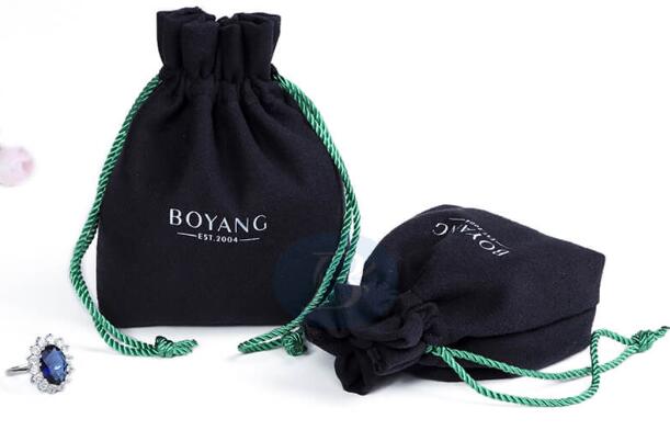 velvet drawstring pouch