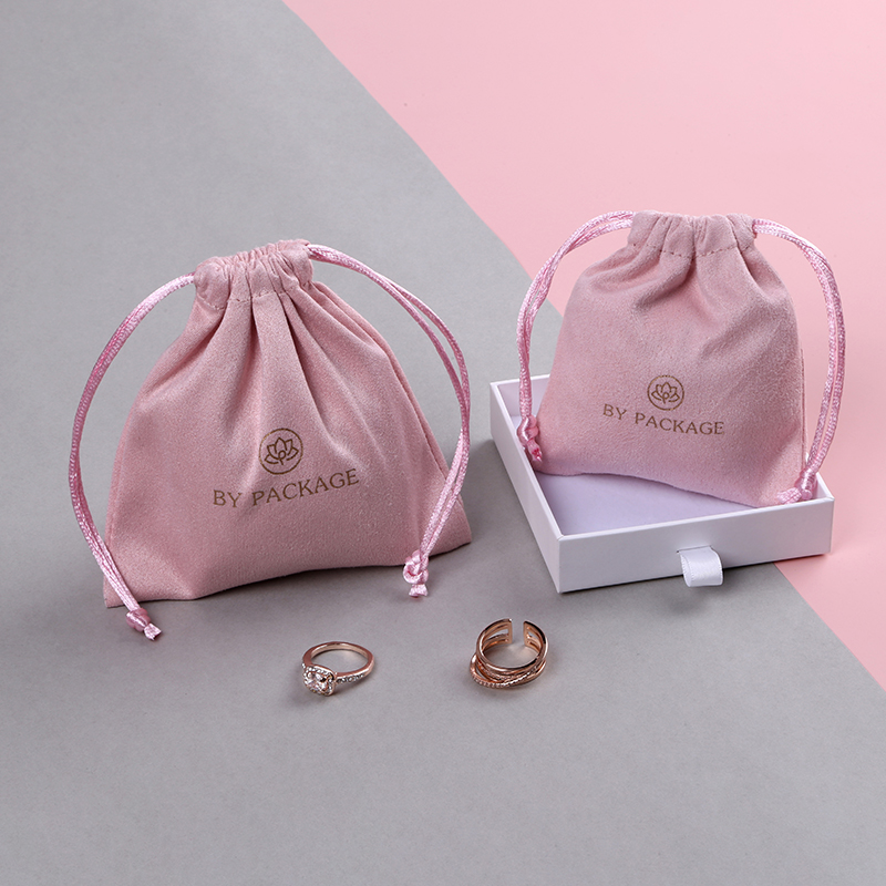 custom velvet gift bags