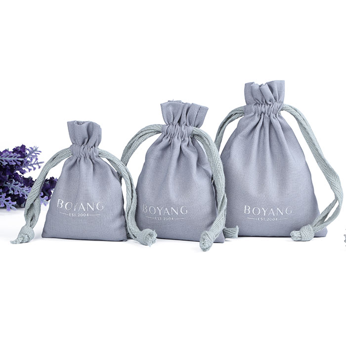 custom cotton drawstring bags