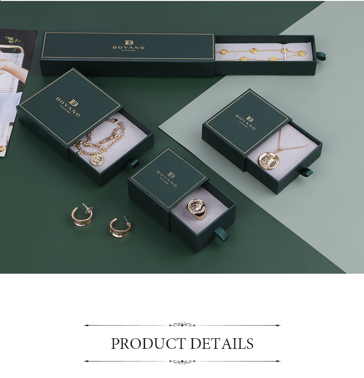 custom small cardboard jewellery boxes