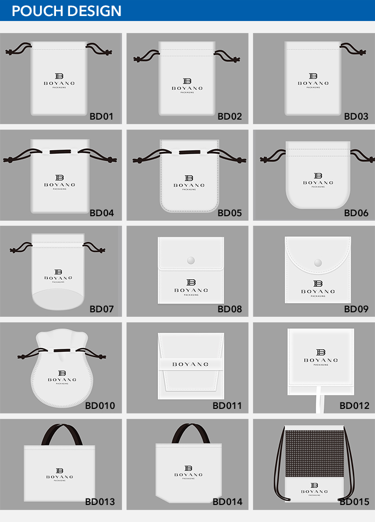 Custom cotton jewelry bag style