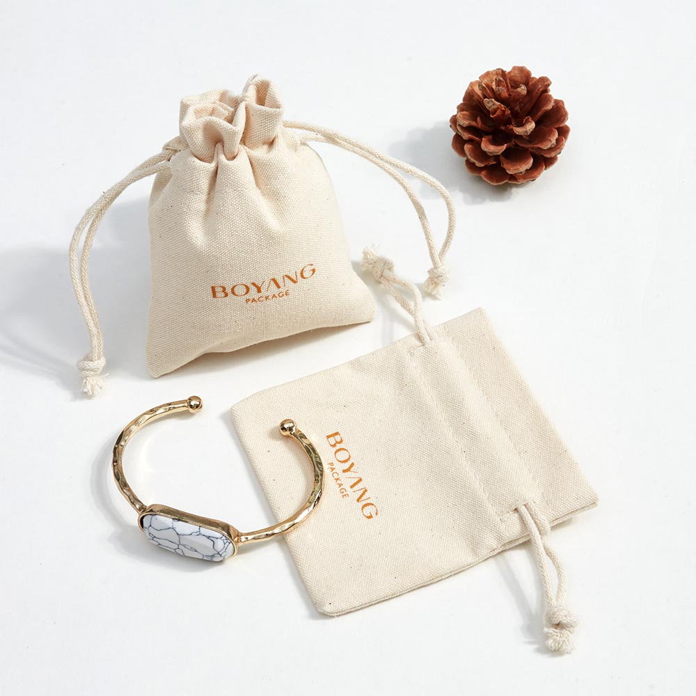Custom cotton jewelry bag