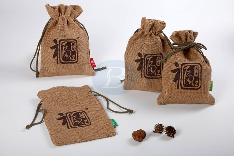 Custom jute bags wholesale