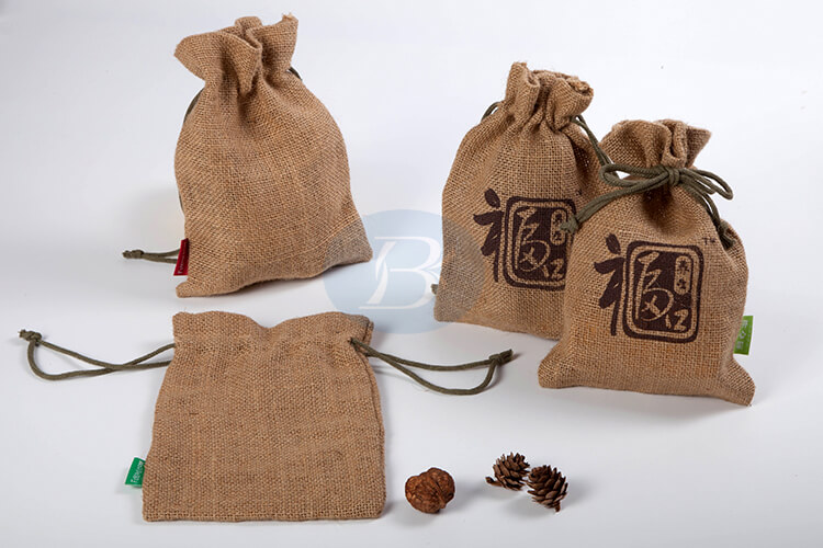 Custom jute bags wholesale