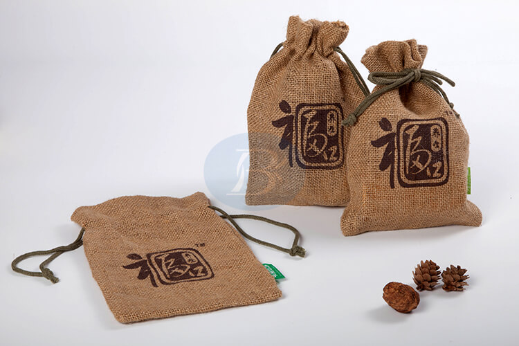 Custom jute bags wholesale