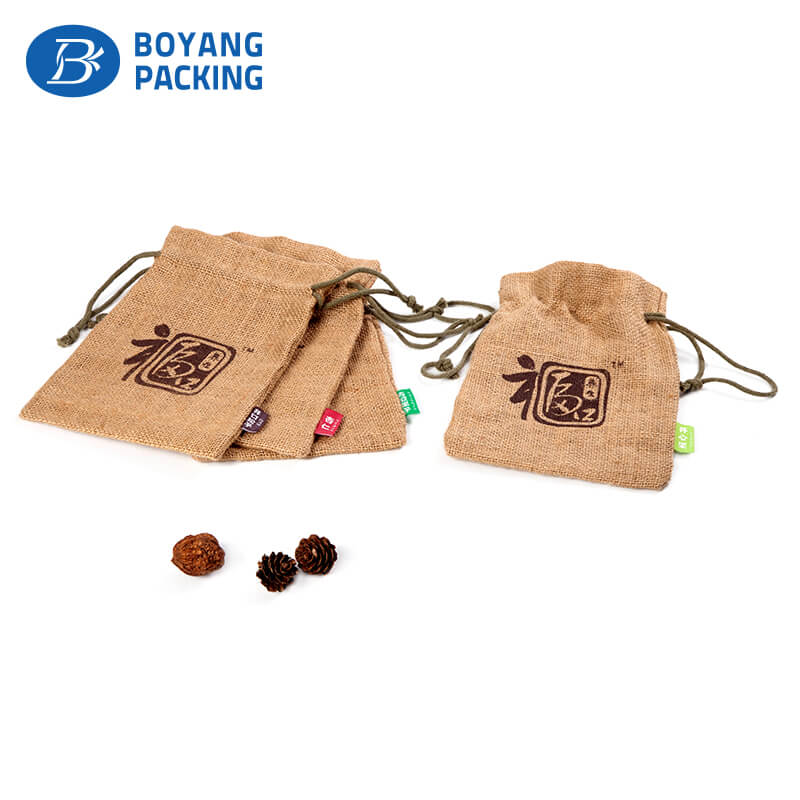 Custom jute bags wholesale