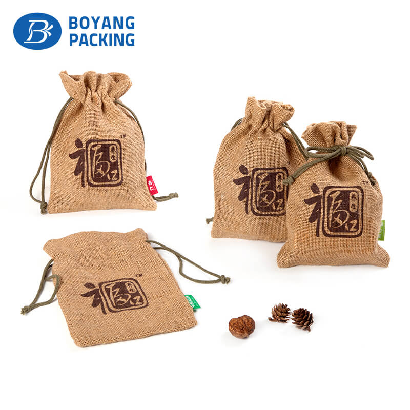 Custom jute bags wholesale