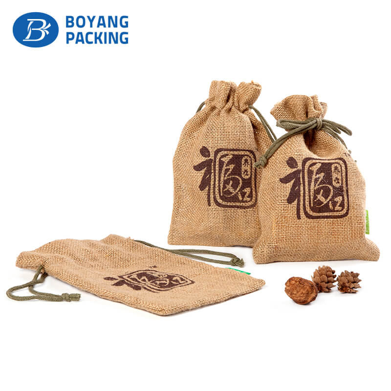 Custom jute bags wholesale