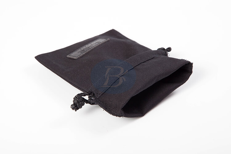 custom drawstring canvas pouch