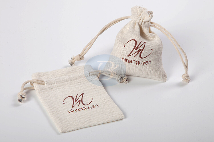 Professional jute drawstring pouch factory