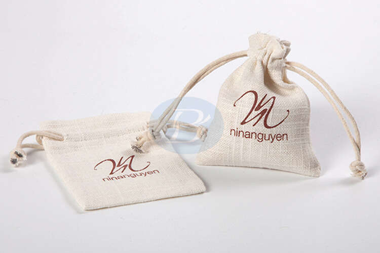 rich experience jute drawstring pouch factory