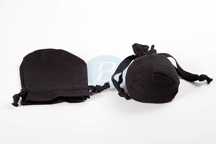 small black drawstring pouch manufacturer