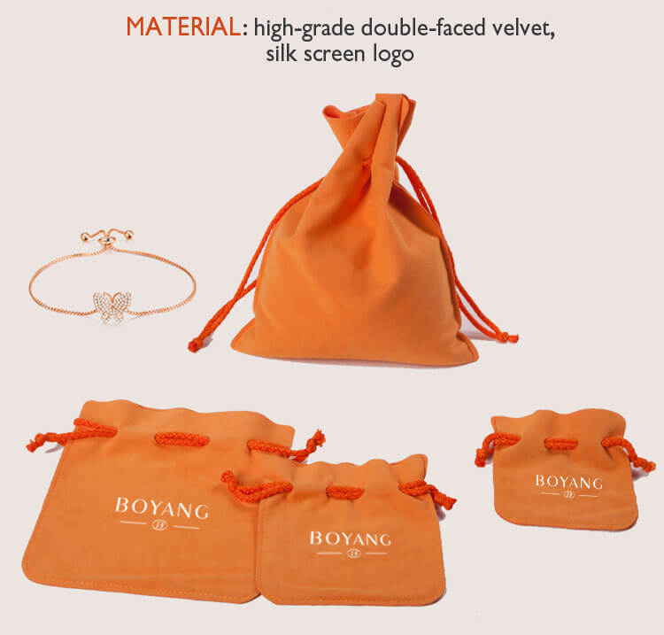 velvet drawstring jewelry gift pouches wholesale