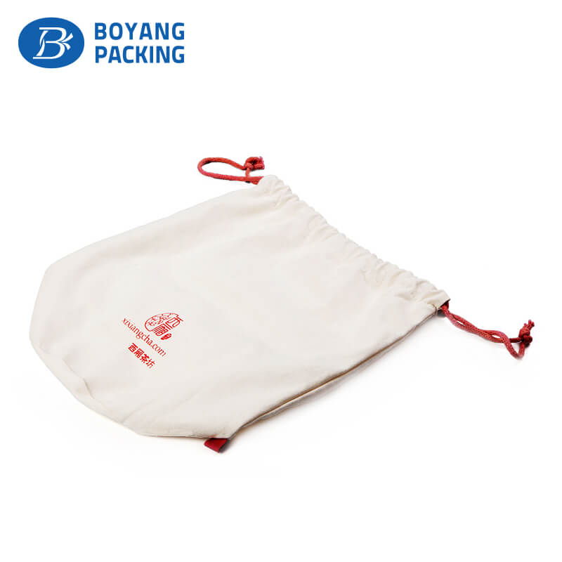 custom drawstring dust bag