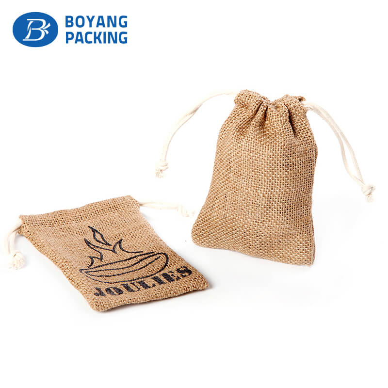 Custom mini jute bags wholesale