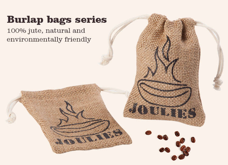 Custom mini jute bags wholesale