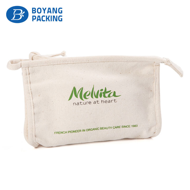 canvas zipper pouch manufacturer