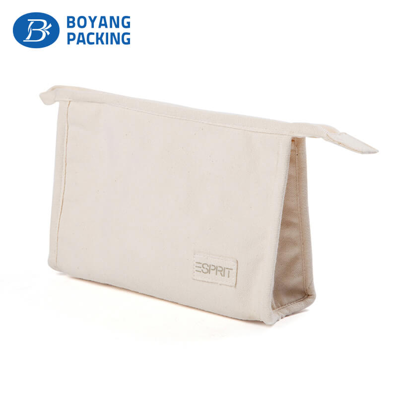 canvas zipper pouch manufacturer