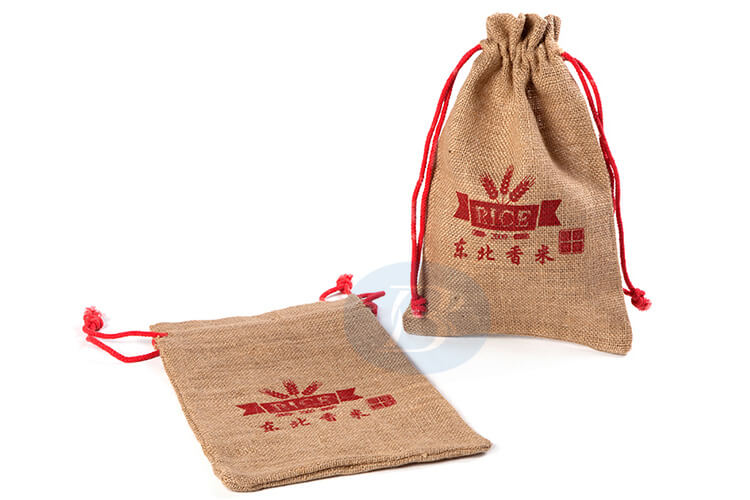 environmental protection plain hessian jute bags