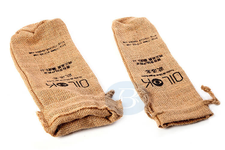 jute bags for wine custom