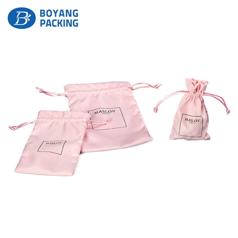 Custom pouch packaging, satin pouch manufacturer