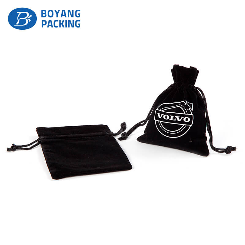 black velvet pouch bag