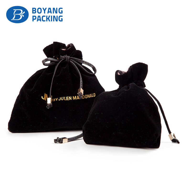 velvet drawstring pouch wholesale