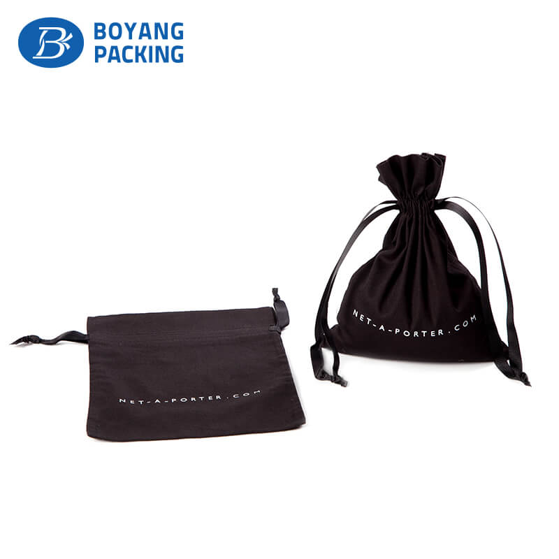 cotton drawstring pouches wholesale