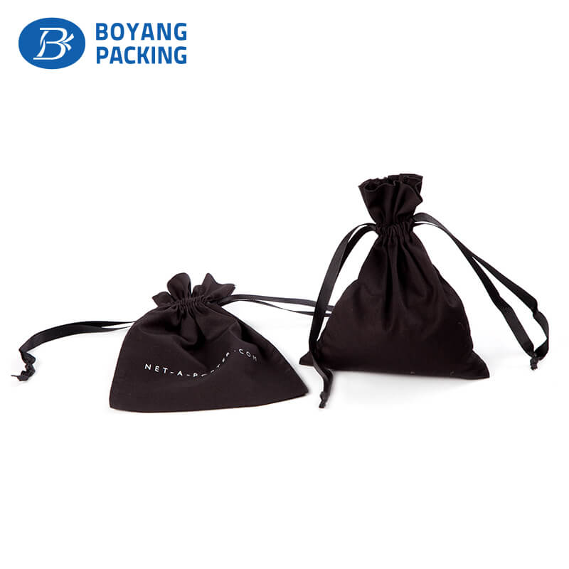 cotton drawstring pouches wholesale