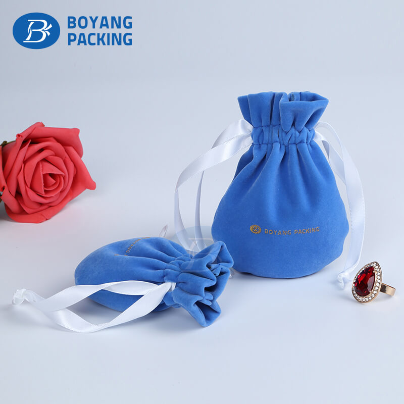 drawstring jewelry pouches