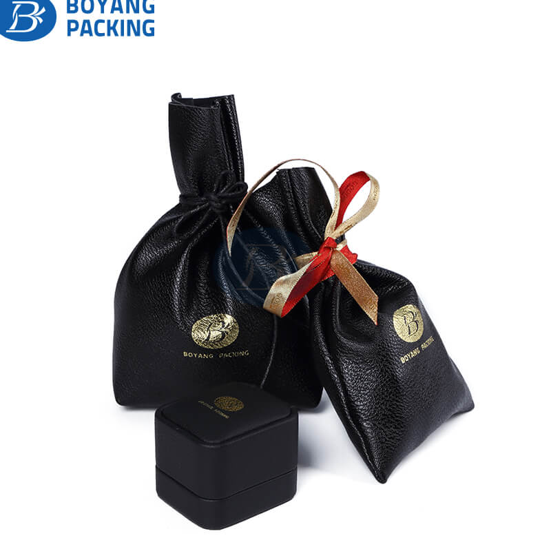 Pu drawstring bags wholesale