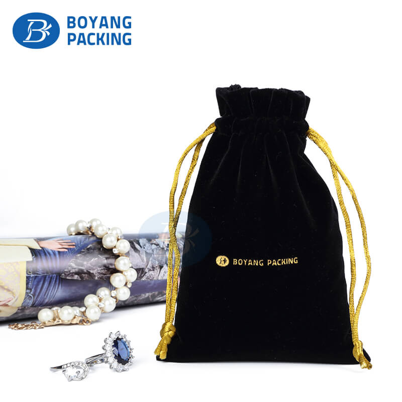 velvet drawstring bags wholesale