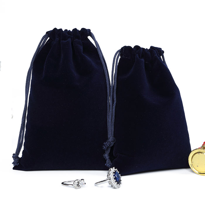 Custom Drawstring Velvet Jewelry Bag