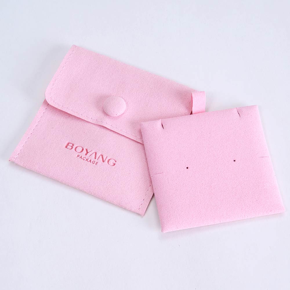 custom small microfiber pouch