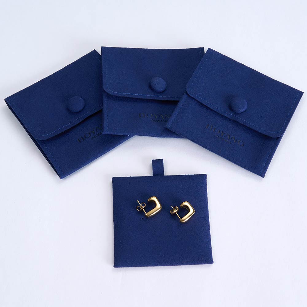 custom microfiber jewelry pouche