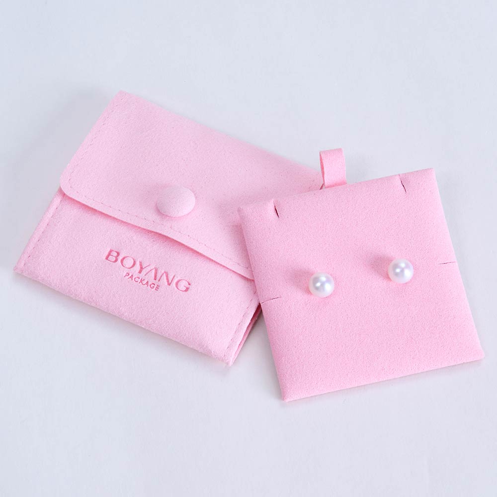 custom microfiber jewelry pouches