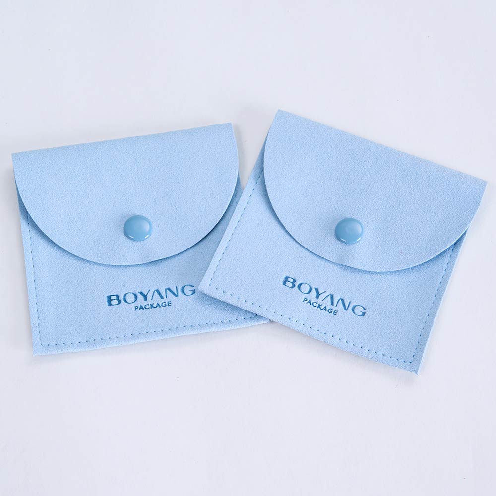 customized microfiber jewelry pouch