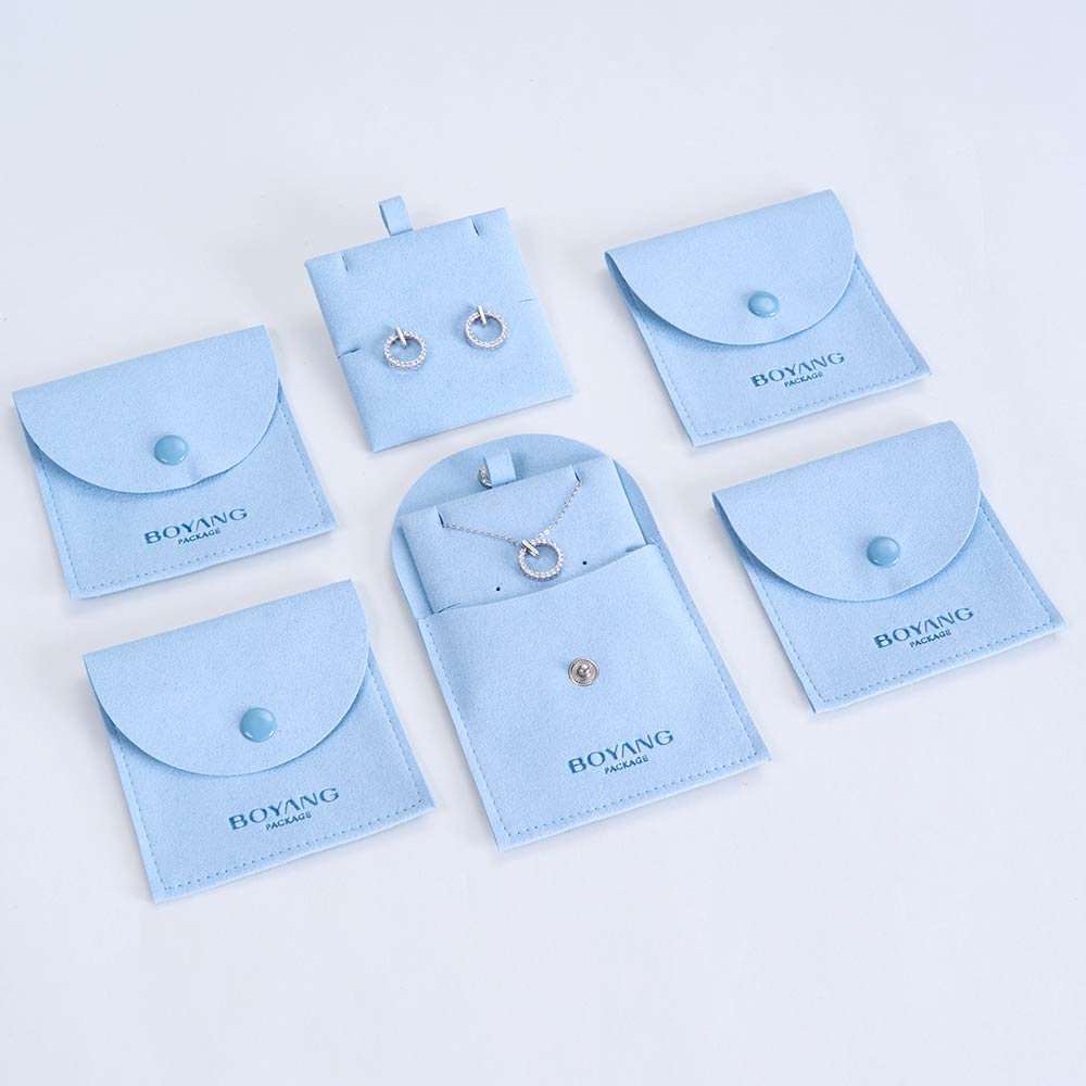 customized microfiber jewelry pouch