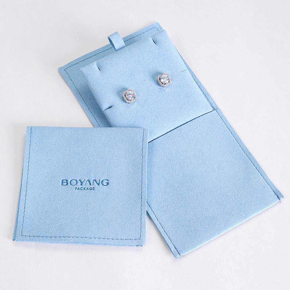 custom microfiber jewelry pouches