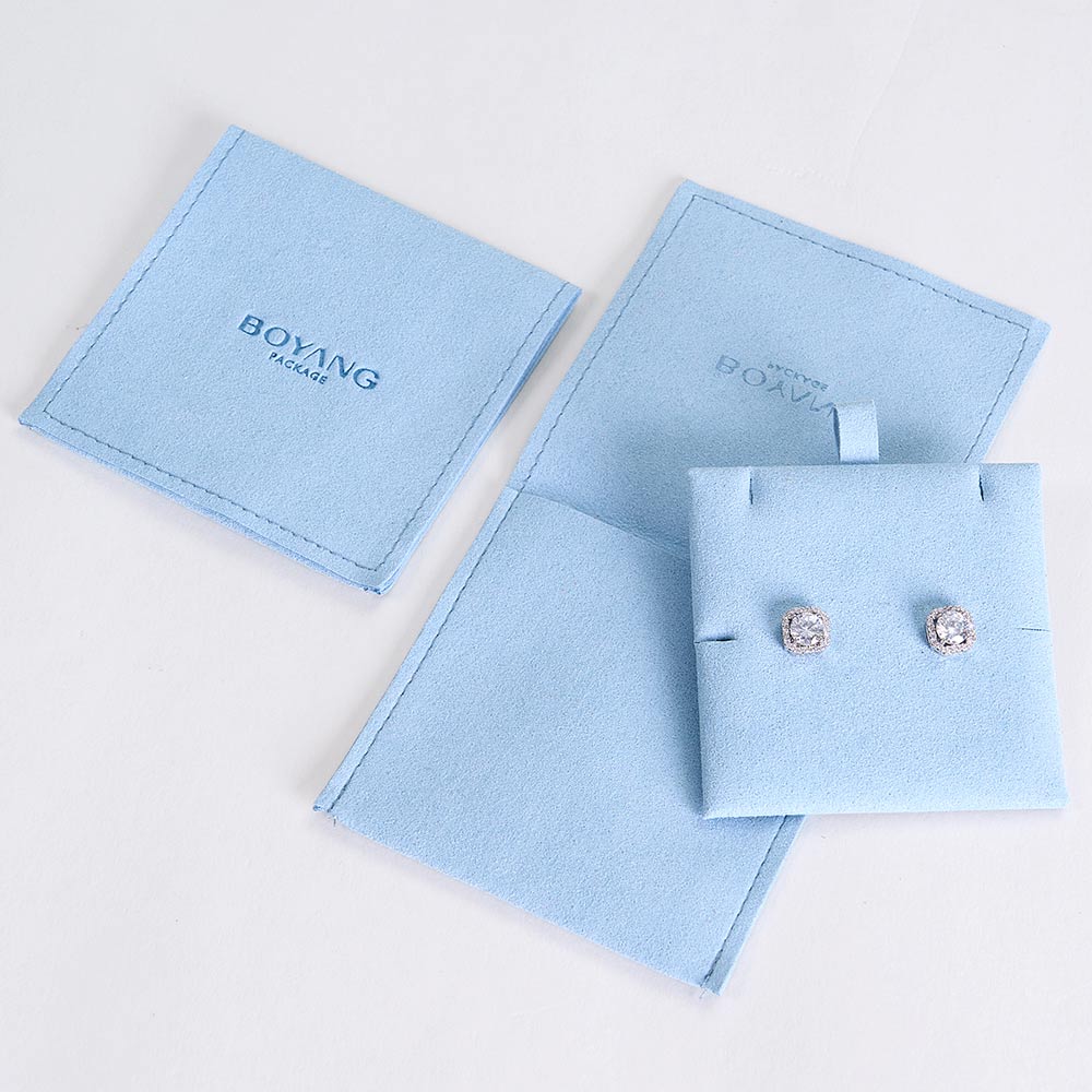 custom microfiber jewelry pouches