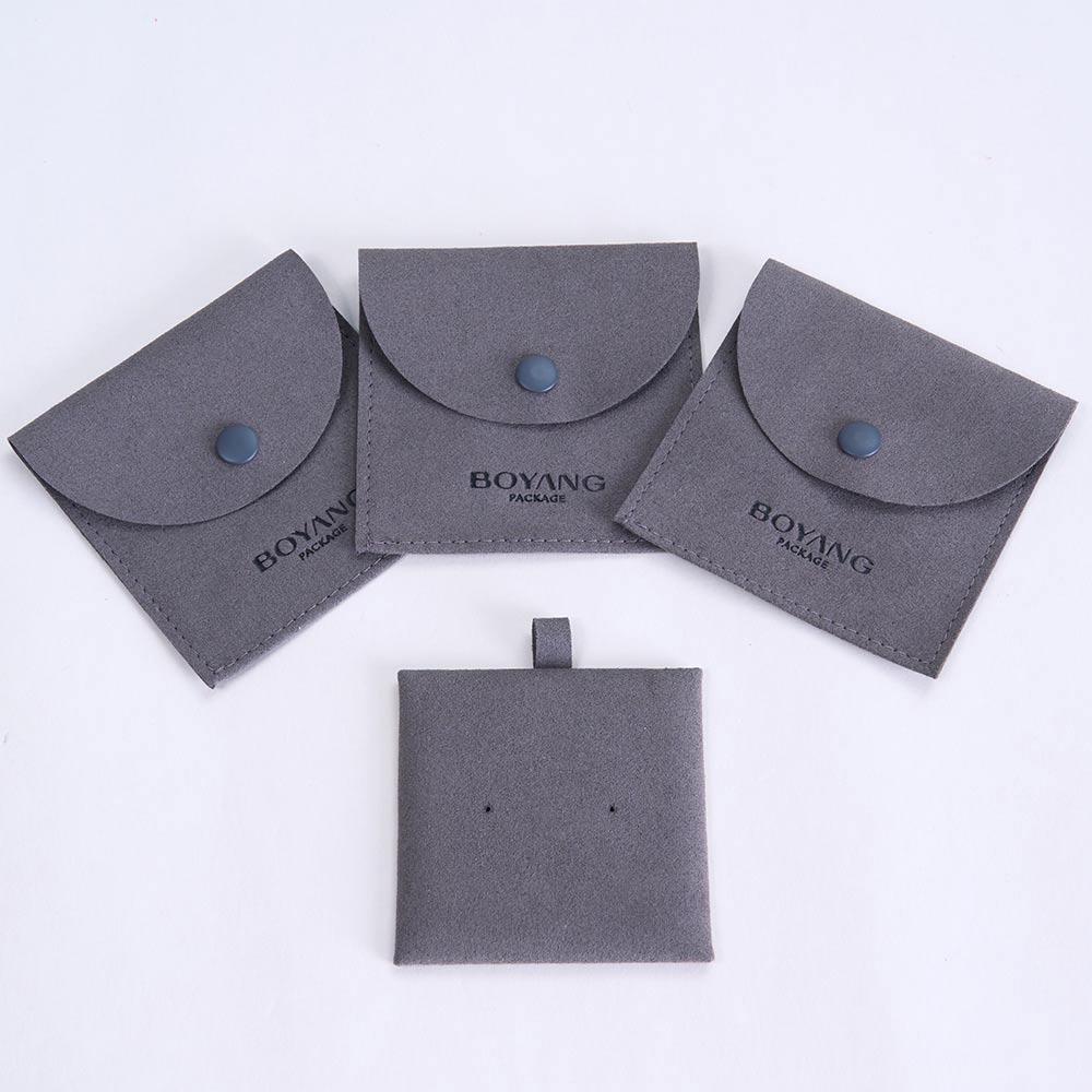 Custom small microfiber pouch