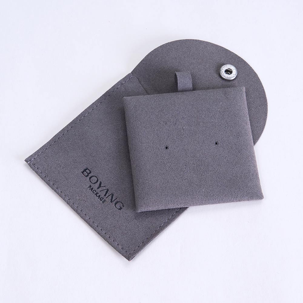 Custom small microfiber pouch