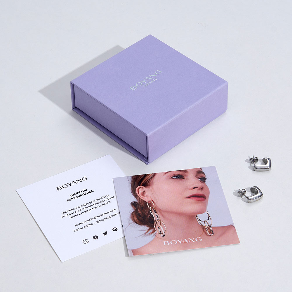 Custom Paper Cardboard Jewelry Packing Box